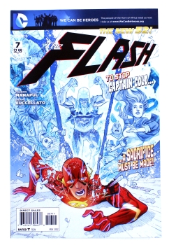 The Flash The New 52! Comic # 7: To stop Captain Cold...a sacrifice must be made! von DC Comics